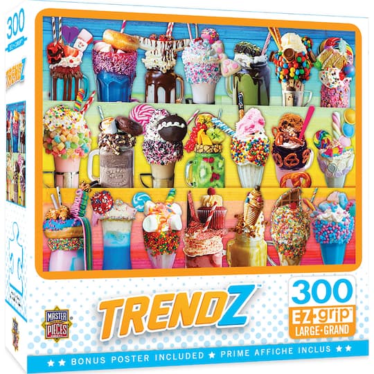 Assorted MasterPieces® EZ Grip™ Trendz™ Jigsaw Puzzle